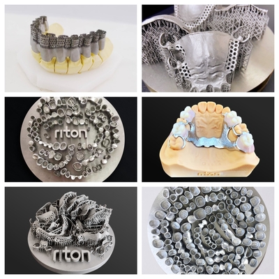Riton New Arrival Cocr Titanium-Schmelzen asphaltieren innere Kronen-zahnmedizinischen Drucker 3D